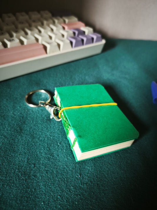 Émeraude | Mini carnet porte-clés | 96 pages