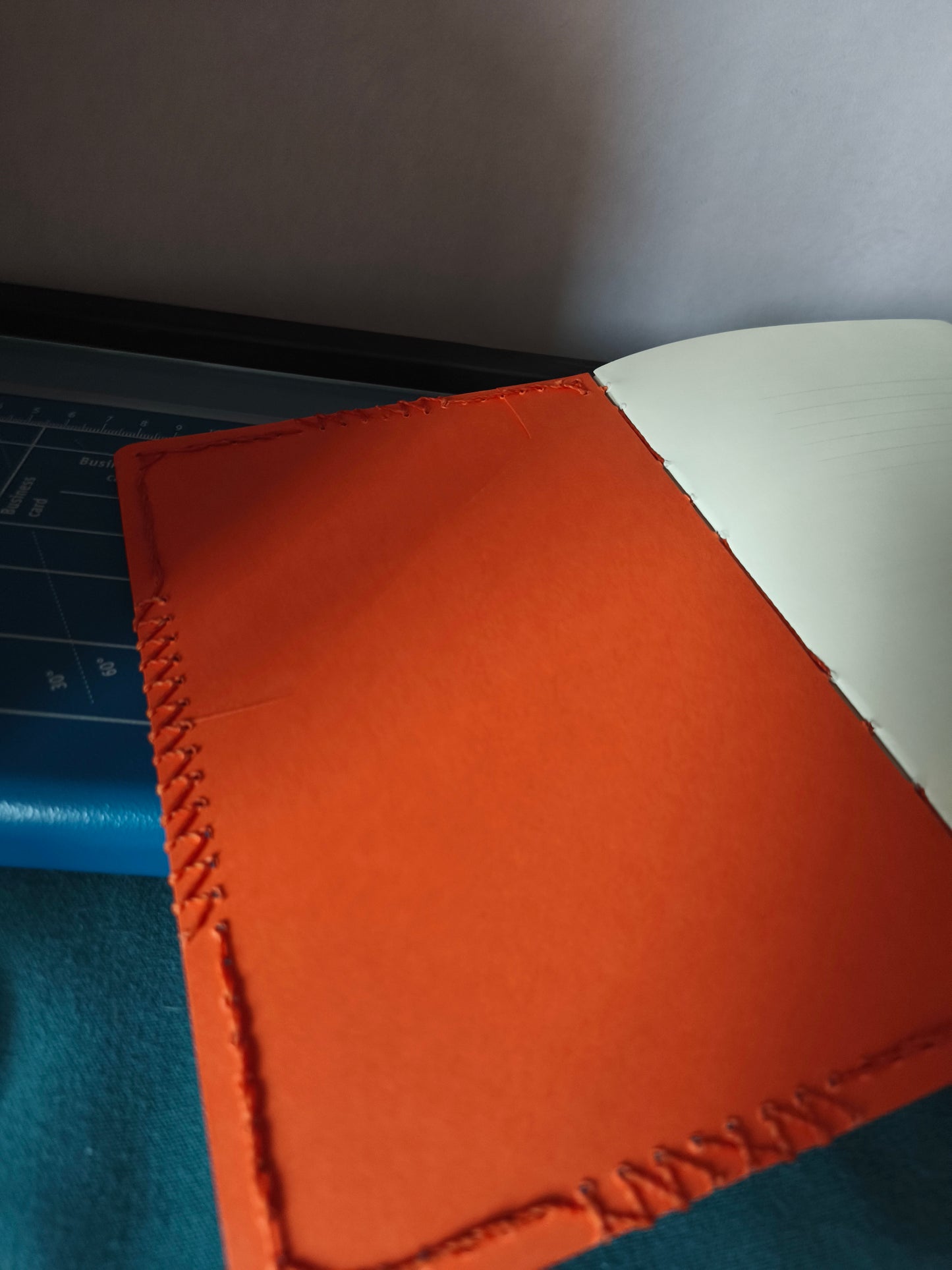 Carnet Orange | Lignes | 64 pages