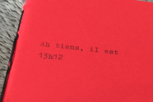 "Ah tiens..." - Carnet A6 48 pages