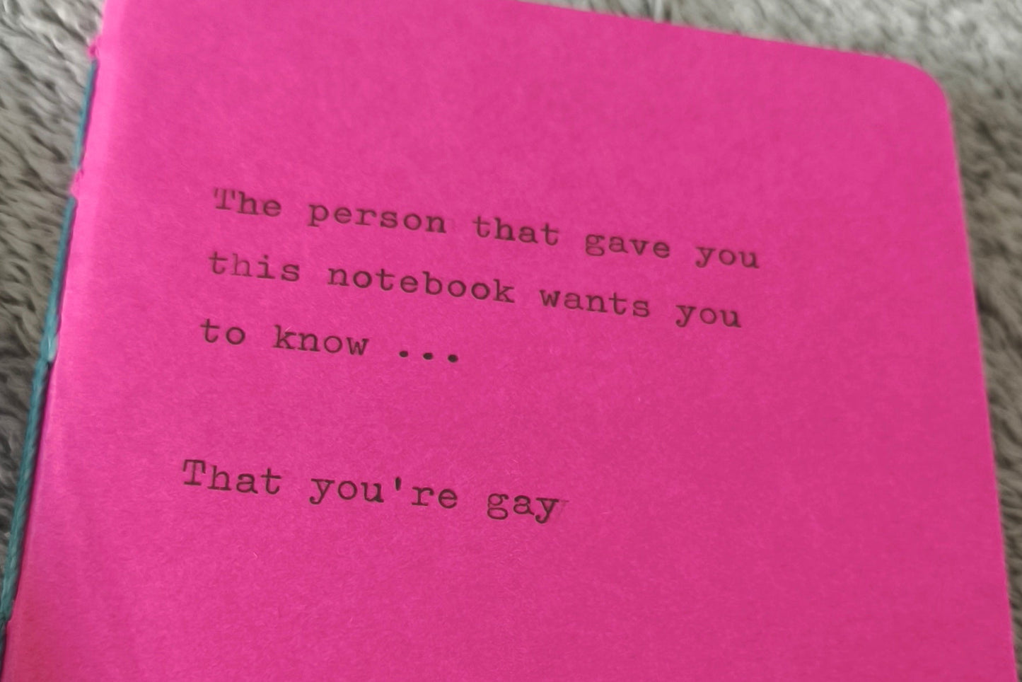 "The person that..." - Carnet A6 48 pages