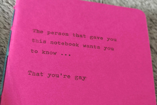 "The person that..." - Carnet A6 48 pages