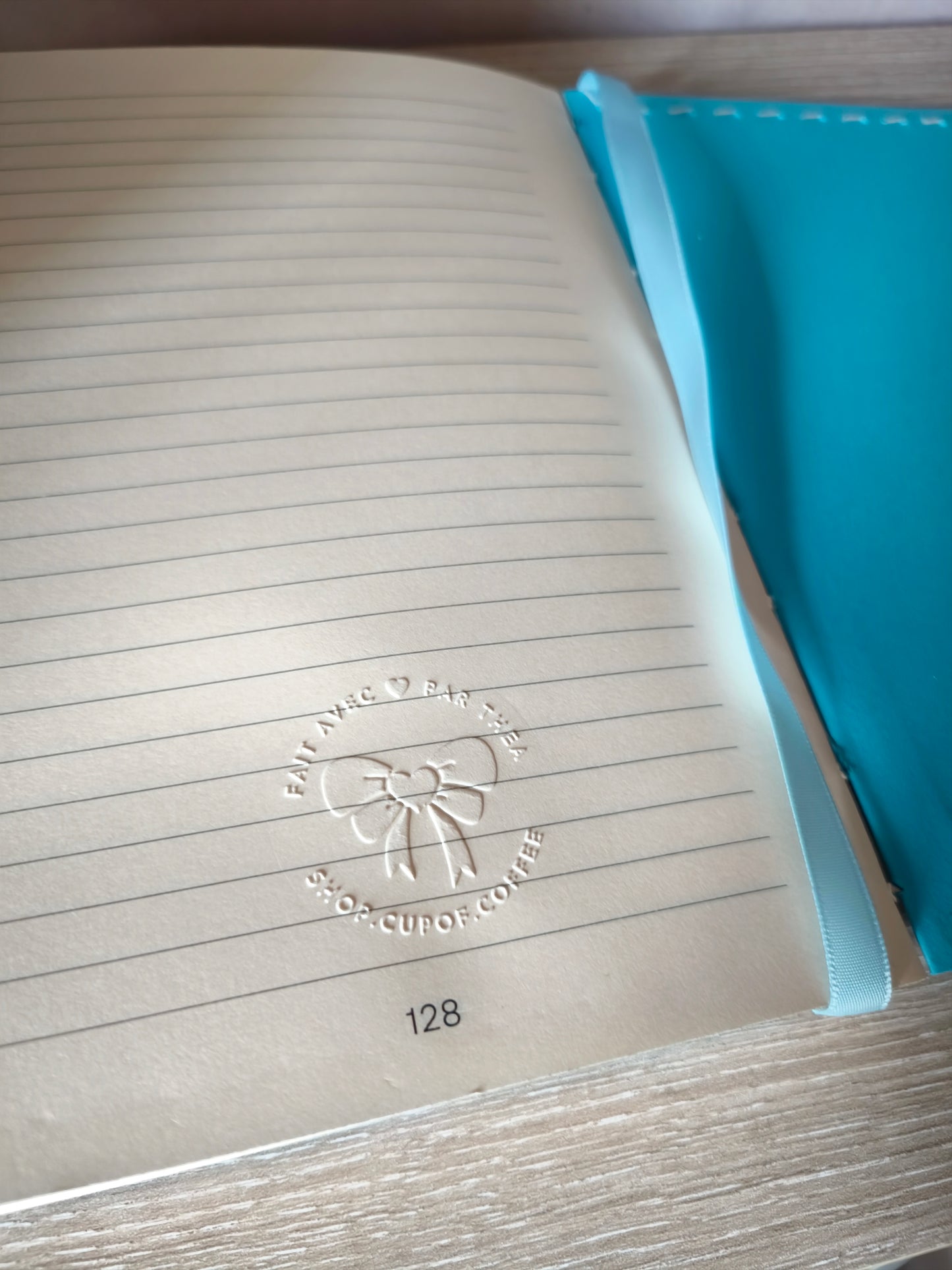 Carnet unicolore 128 pages