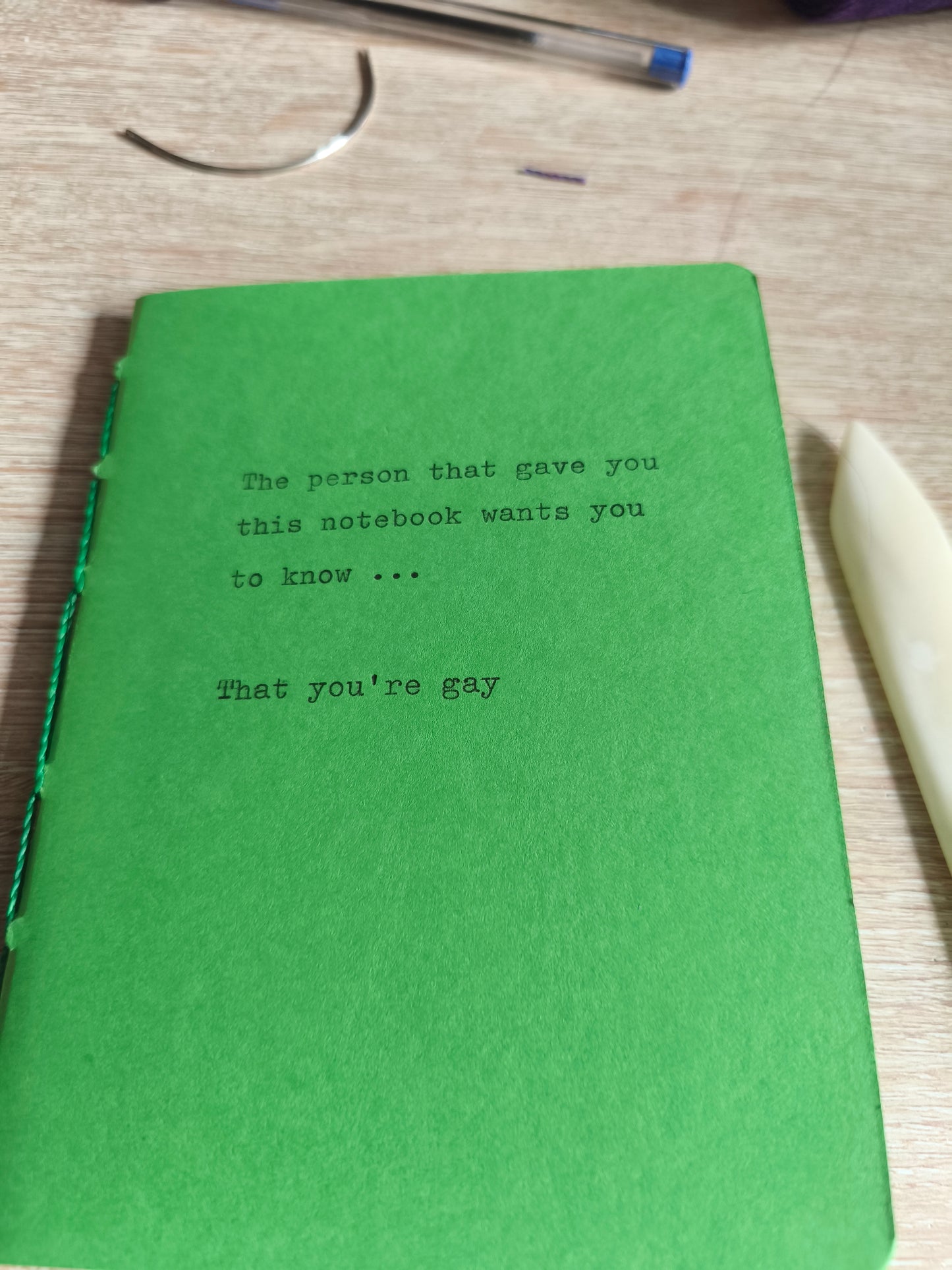 "The person that..." - Carnet A6 48 pages